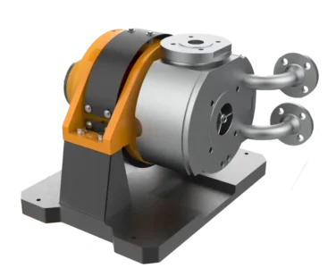 MAGNETIC DRIVE PUMP FREE MOUNTED WITH HEATING JACKET