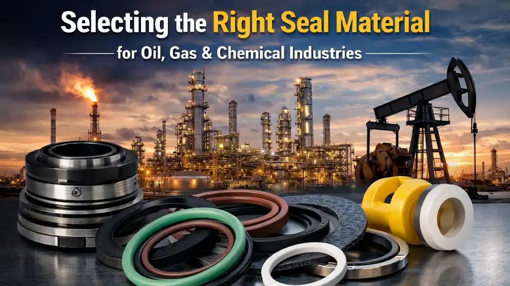 How to Select the Right Seal Material for Oil, Gas & Chemical Industries