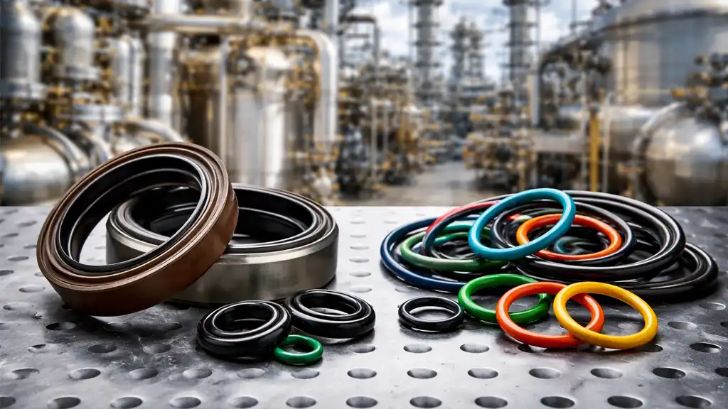 What is the difference between oil seal and O-ring?
